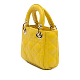 Micro Lambskin Cannage Lady Dior